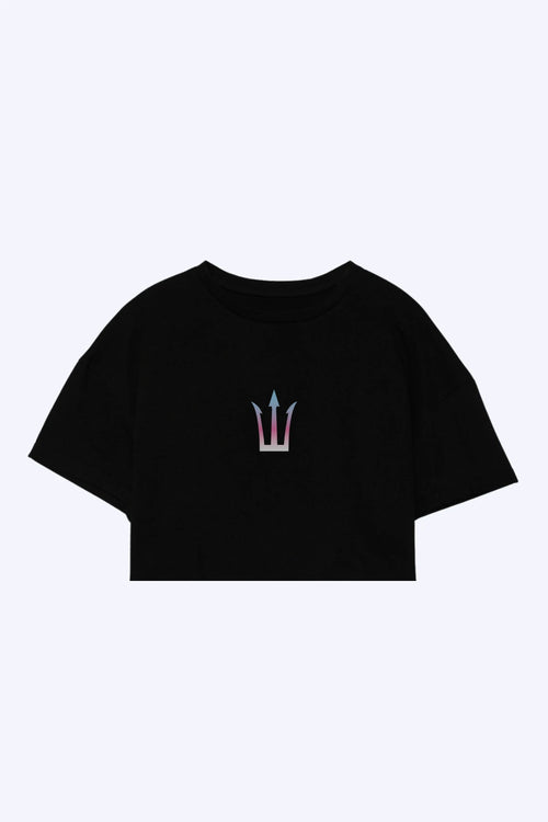 Active Oversize Crop Kadın T-shirt